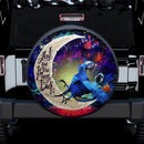 Rio Blu And Jewel Love You To The Moon Galaxy Car Spare Tire Covers Gift For Campers Nearkii