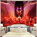 Attack On Titan Eren Founding Titan Tapestry Room Decor Nearkii