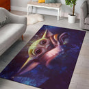 Sad Baby Yoda Art Rug Carpet Rug Home Room Decor Nearkii