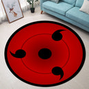 Sharingan Triple Round Carpet Rug Bedroom Livingroom Home Decor Nearkii