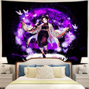 Shinobu Demon Slayer Moonlight Tapestry Room Decor Nearkii