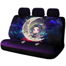 Shinobu Demon Slayer Love You To The Moon Galaxy Premium Custom Car Back Seat Covers Decor Protectors Nearkii