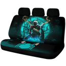 Spider Man Black Suit No Way Home Moonlight Galaxy Premium Custom Car Back Seat Covers Decor Protectors Nearkii