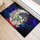 Spy X Family Love You To The Moon Galaxy Doormat Home Decor Nearkii