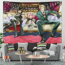 Spy X Family Loid Yor And Anya Tapestry Room Decor Nearkii