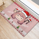 Spy X Family Anya Funny Anime Christmas Doormat Home Decor