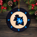 Squirtle Evolution Pokemon Wood Circle Ornament Perfect Gift For Holiday Nearkii