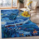 Starry Night Doctor Who Ii Rug Carpet Rug Home Room Decor Nearkii
