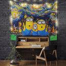 Starry Night Minion Tapestry Room Decor Nearkii