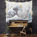 The Great Wave Pokemon Tapestry Room Decor Nearkii