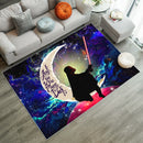Star War Love You To The Moon Galaxy Rug Carpet Rug Home Room Decor Nearkii