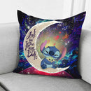 Stitch Hold Baby Yoda Love You To The Moon Galaxy Pillowcase Room Decor Nearkii