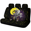 Nightmare Before Christmas Sky Moon Jack Car Back Seat Covers Decor Protectors Nearkii