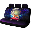 Tiger Winnie The Pooh Love You To The Moon Galaxy Premium Custom Car Back Seat Covers Decor Protectors Nearkii