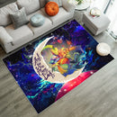 Torchic Grovyle Piplup Pokemon Love You To The Moon Galaxy Rug Carpet Rug Home Room Decor Nearkii