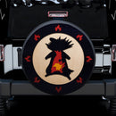 Typhlosion Pokemon Evolution Fire Jeep Car Spare Tire Cover