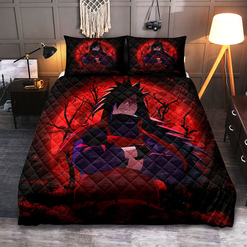 Uchiha Madara Moonlight Quilt Bed Sets Nearkii