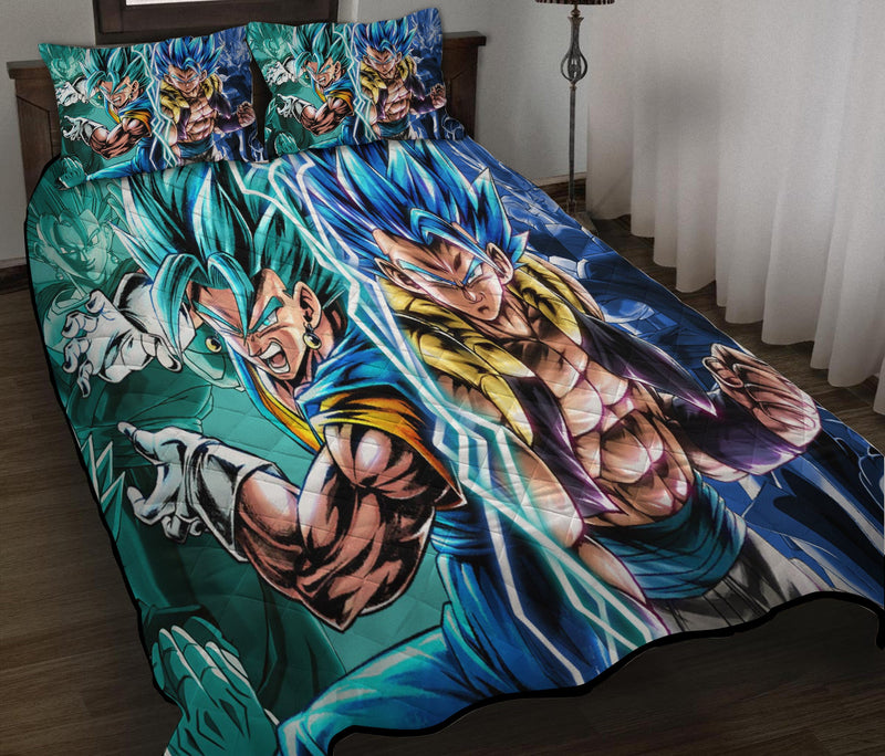 Vegito Gogeta Dragon Ball Anime Quilt Bed Sets Nearkii