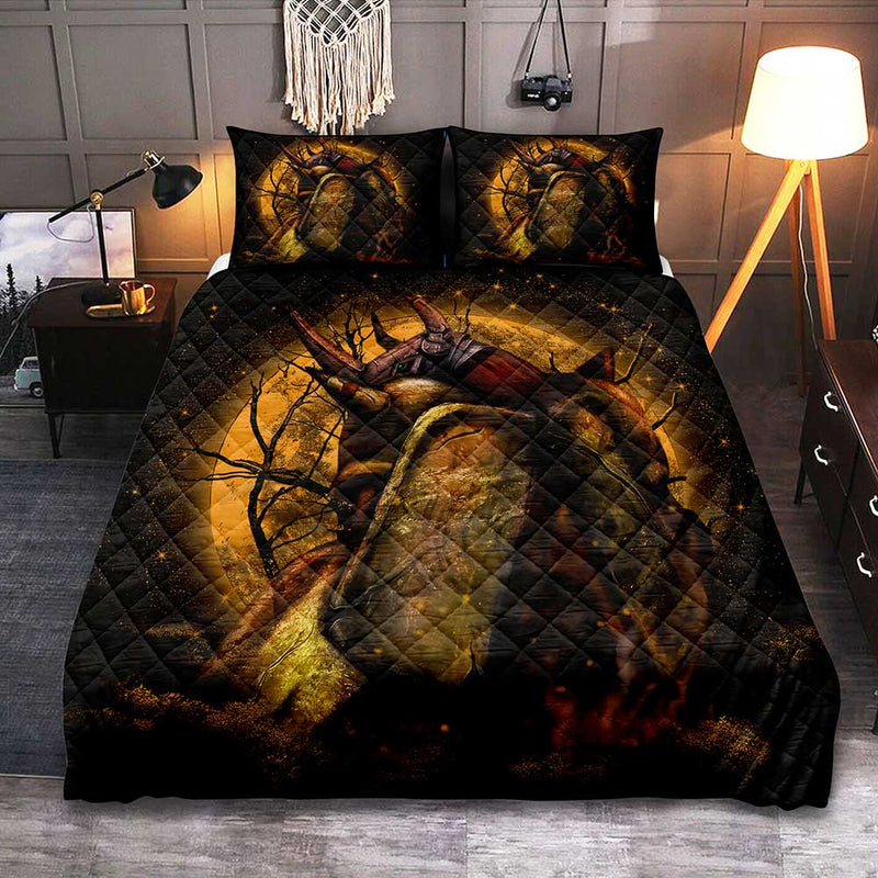 Wargreymon Digimon Moonlight Quilt Bed Sets Nearkii