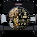 Wolf Native American Car Spare Tire Covers Gift For Campers Nearkii