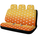 Zenitsu Pattern Demon Slayer Car Back Seat Covers Decor Protectors Nearkii