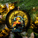 Zenitsu Moonlight Mica Circle Ornament Perfect Gift For Holiday Nearkii