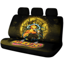 Zenitsu Demon Slayer Anime Moonlight Galaxy Premium Custom Car Back Seat Covers Decor Protectors Nearkii