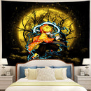 Zenitsu Demon Slayer Moonlight Tapestry Room Decor Nearkii