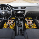Cute Sunflower Corgi Car Floor Mats Custom Car Accessories Car Accessories For Corgi Onwers Nearkii
