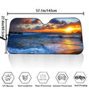 Funny Giraffe And Cat Car Auto Sunshades Nearkii