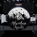 Adventure Awaits Car Spare Tire Cover Gift For Campers Nearkii