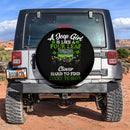 A Jeep Girl Is Like A Four Leaf Car Spare Tire Cover