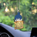 Chainsaw Man Aki Get In Sit Down Car Ornament Custom Car Accessories Decorations Nearkii