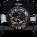 Adventure Is Out There But So Are Bugs Wood Style Car Spare Tire Covers Gift For Campers Nearkii