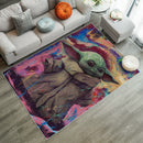 Baby Yoda Art Rug Carpet Rug Home Room Decor Nearkii