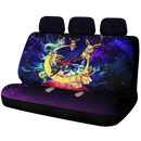 Eevee Evolution Pokemon Family Moon Galaxy Premium Custom Car Back Seat Covers Decor Protectors Nearkii
