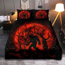 Bigfoot Silhouette Moonlight Quilt Bed Sets Nearkii