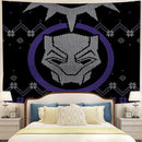 Black Panther Christmas Tapestry Room Decor Nearkii