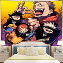 Characters From Jujutsu Kaisen Tapestry Room Decor Nearkii