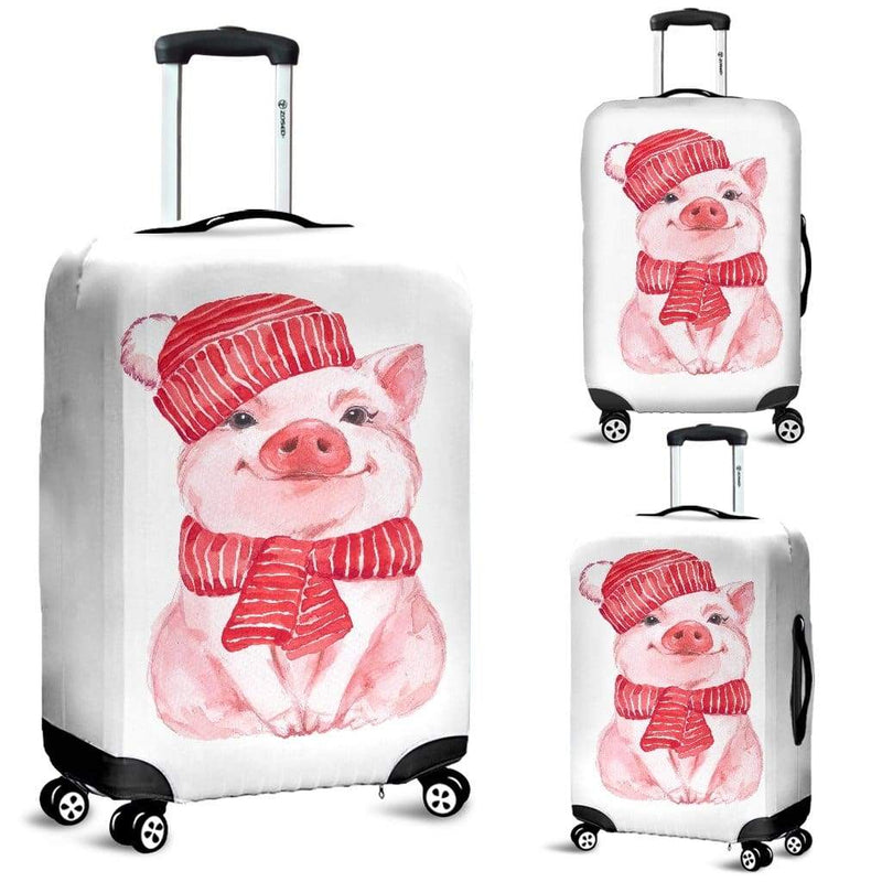 Cute Pig Travel Luggage Cover Suitcase Protector Nearkii