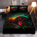 Cute Dachshund Bedded Down In The Grass Quilt Bed Sets