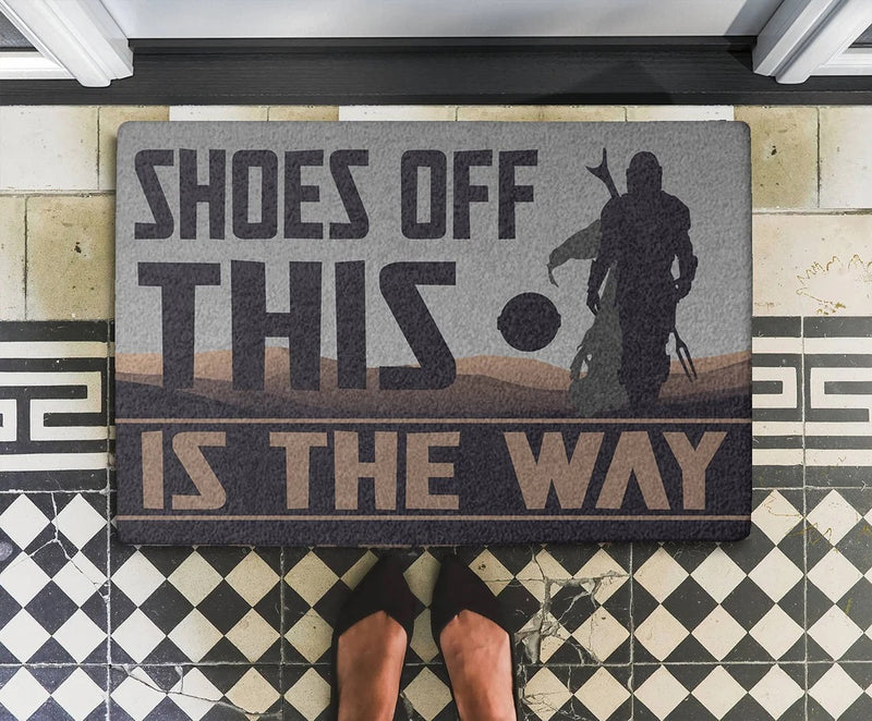 The Mandalorian Doormat Home Decor Nearkii