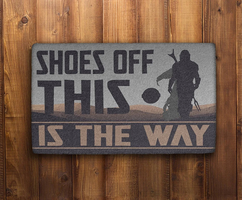 The Mandalorian Doormat Home Decor Nearkii