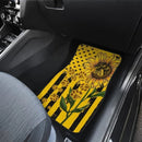 Paws Sunflower Car Floor Mats Custom You Are My Sunshine Car Accessories Nearkii
