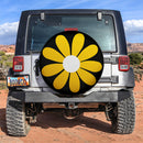Yellow Daisy Flower Jeep Car Spare Tire Covers Gift For Campers Nearkii
