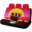 Demon Slayer Kimetsu No Yaiba Sunset Car Back Seat Covers Decor Protectors Nearkii