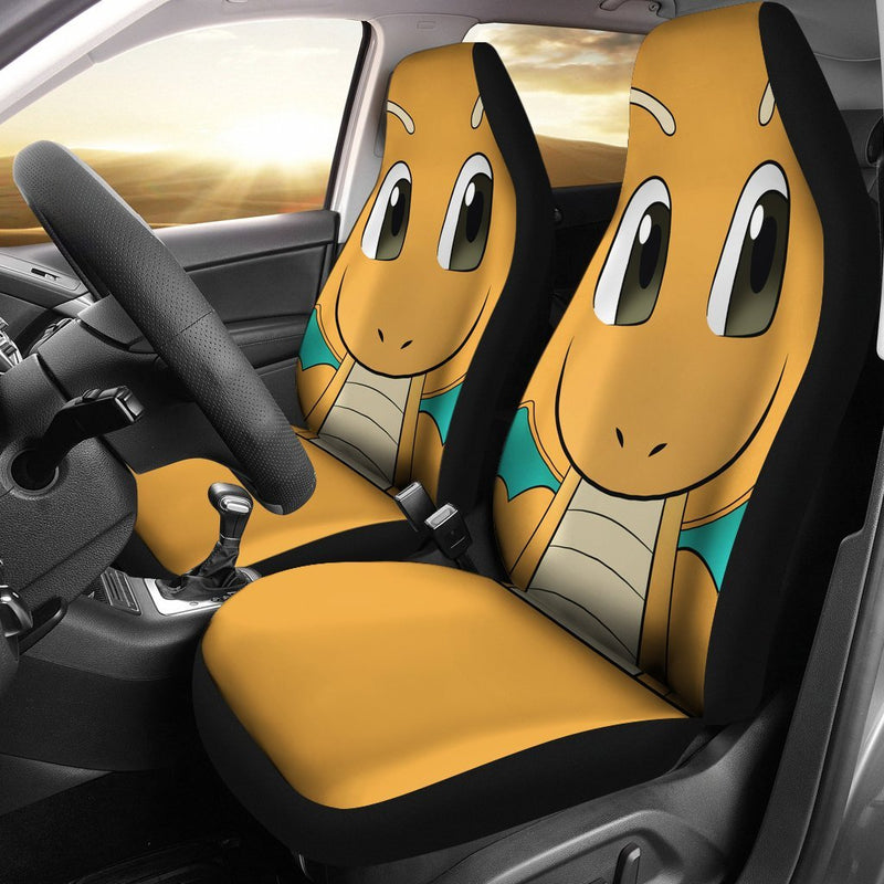 Dragonite Pokemon Premium Custom Car Seat Covers Decor Protector Nearkii