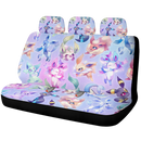 Eevee Evolution Pokemon Cute Car Back Seat Covers Decor Protectors Nearkii
