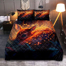 Fawn Bedded Down In The Grass Quilt Bed Sets