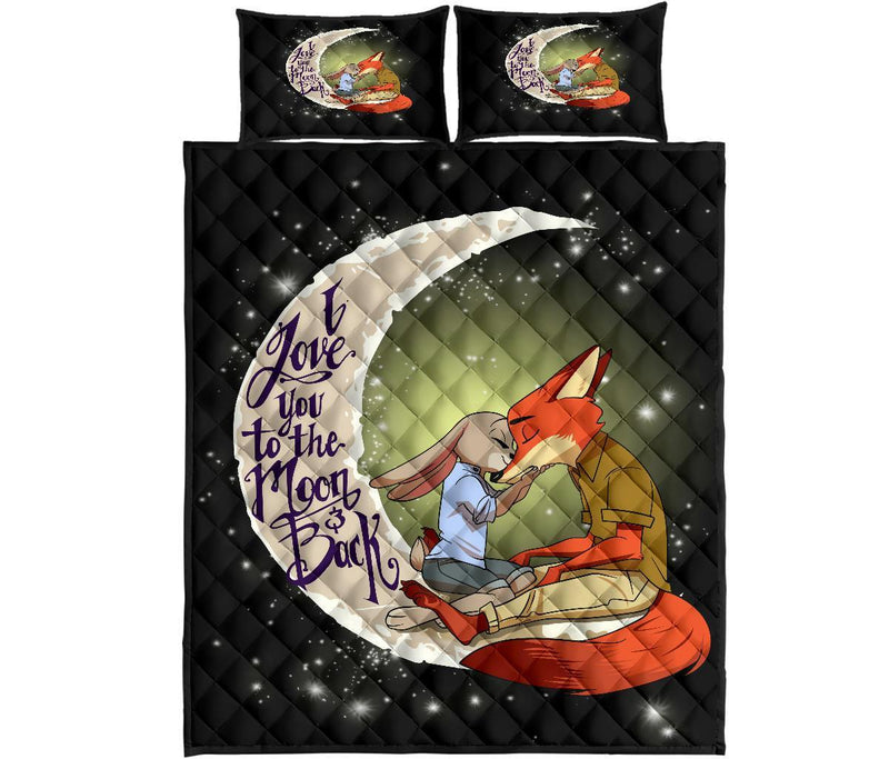 Fox To The Moon Quilt Bed Sets Nearkii